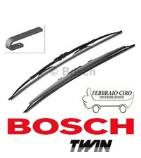 2X TERGI BRUSHES BOSCH TWIN