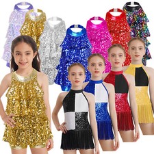 Kids Girls Shiny Sequins