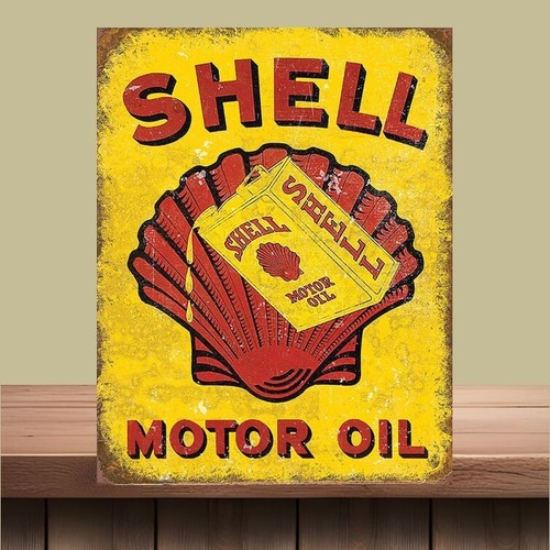 Vintage shell motor oil - vintage,