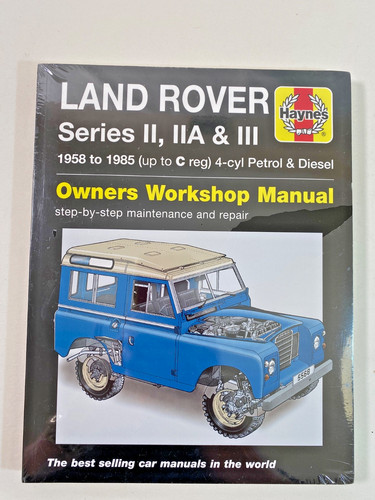 Sealed haynes manual - sealed.,