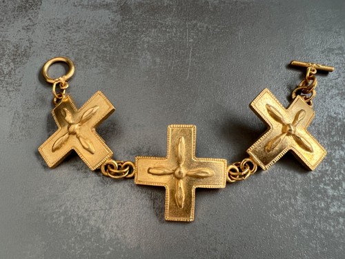 Vintage 1980s statement - statement, cross