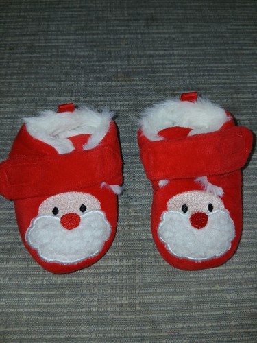 Baby christmas slippers age - christmas,