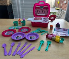 Barbie Glamping BBQ Playset- Barbie Playset Travel Case