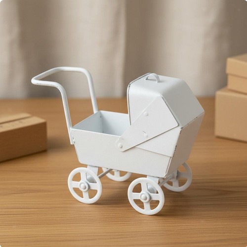 Piece doll pram miniature - 3-piece,