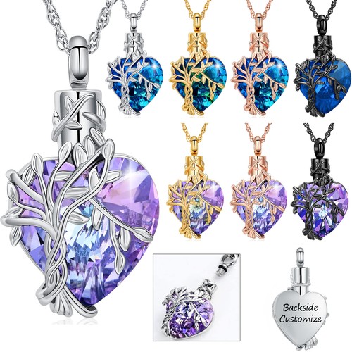 Tree life crystal heart - crystal,