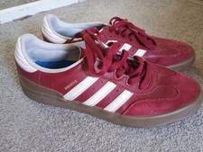 Adidas Busenitz Mens Burgundy 7.5 UK  Trainers Shoes