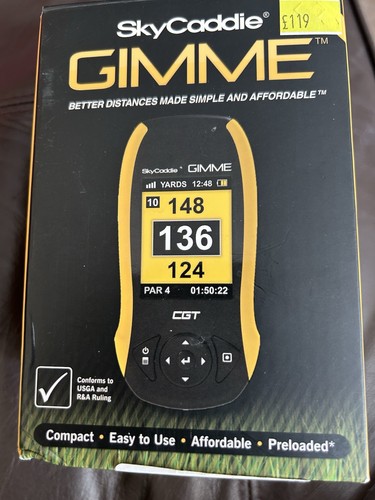 Sky caddie gimme - golf, distance