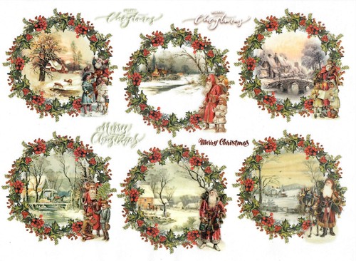 Rice papers christmas winter - rice,