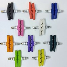 BRAKE BLOCKS *** Coloured BMX MTB ATB Mountain Bike Vbrake V-Brake Blocks Pads