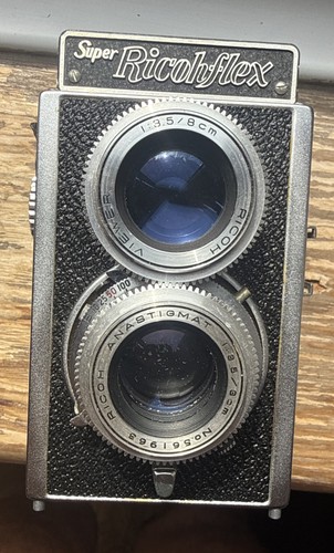 Vintage super ricohflex tlr - ricohflex,