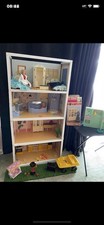 Furnished Sindy Dolls House & 2 Sindy Dolls
