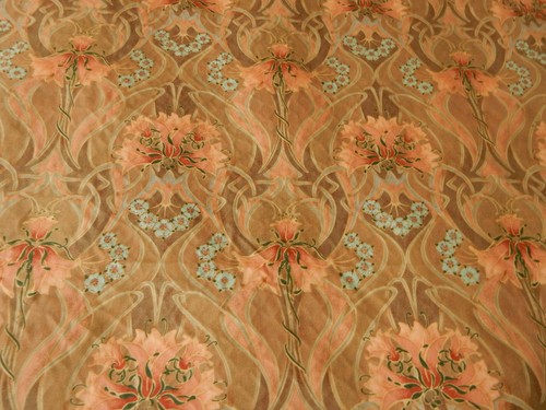 Upholstery fabric art nouveau - upholstery,