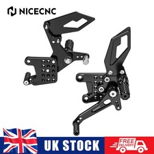 NICECNC Motorcycle Rearsets Footrest Foot Pegs For Suzuki SV650 SV650S 1999-2011