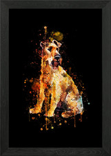 IRISH TERRIER Framed Wall Art