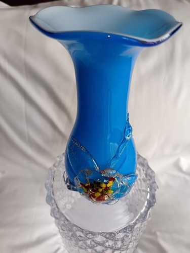 Vintage murano sommerso - vintage, blue