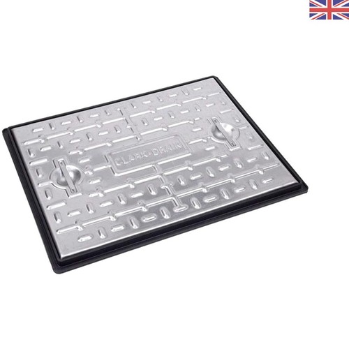 Heavy duty galvanised manhole - heavy-duty,