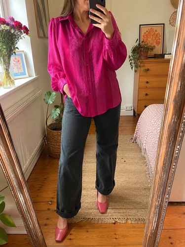 Vintage 80s canda hot pink - hot,