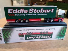 Atlas Eddie Stobart Scania Topline Curtainside Trailer Karen Patricia Scale 1.76