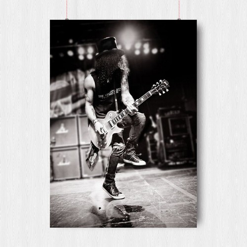 Slash poster music - slash, print