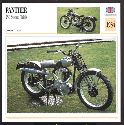 1934 panther 250cc - 1934,