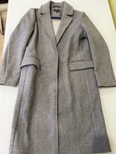 Topshop Boyfriend Coat Size US