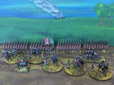 Warlord Games Epic Battles Cameron Highlanders Regt And Generals Painted
