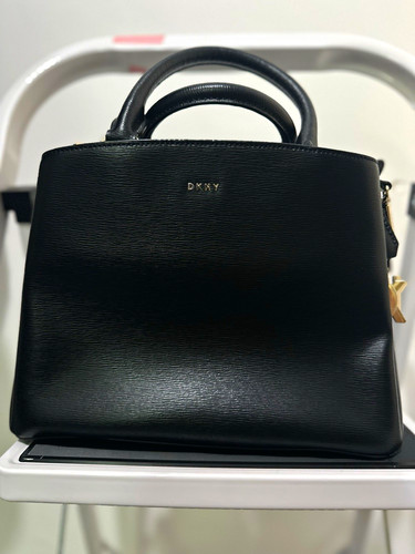 Dkny black leather - leather, paige