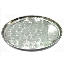 STAINLESS STEEL ROUND SERVING