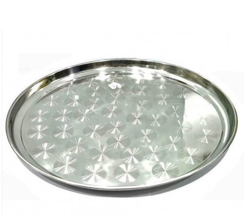 Stainless steel round - steel, serving
