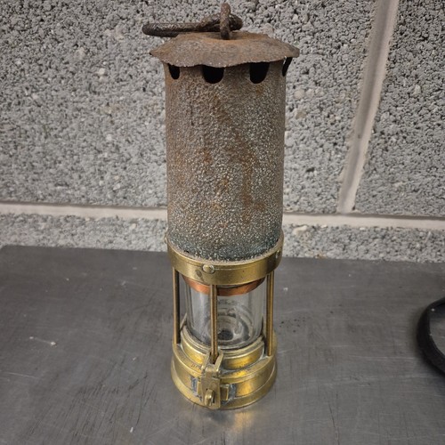 Davis derby miners safety lamp - davis,