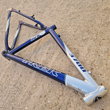 Trek 3700 Mountain bike frame Alpha custom Aluminium Blue silver retro bicycle