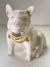 Crested Ware China Pig