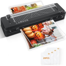 A3 Laminator Laminates A3 A4 & A5 Hot Laminating Machine + 20PCS Pouches
