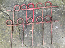 10 HEAVY DUTY RED  FOLLOWING HARROW TINE 420 mm - 12 mm