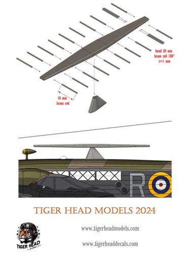 Tigerhead decals thr72003 - tigerhead,