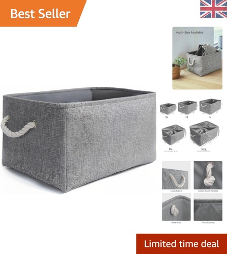 Large grey foldable fabric - grey,