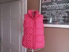 GAP Pink Polka Dot Gilet/Bodywarmer size 13 XL