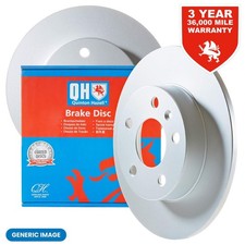 2x Brake Disc Rear Solid 282mm