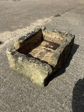 Antique Cotswold Stone Trough English Reclaimed Planter Wonderfully Weathered