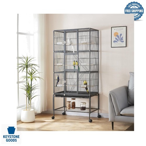 Inch large metal bird cage - large,