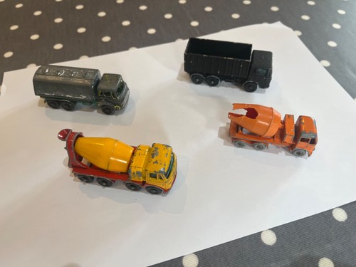 Vintage matchbox lesney - 4x,