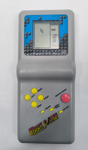 Block game lcd handheld - game,