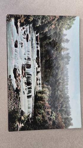 Vintage postcard aysgarth foss - vintage,