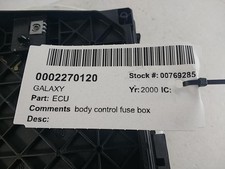  ECU GALAXY FORD 2.3L Petrol