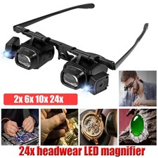 Magnifying Glass Headset 2 LED