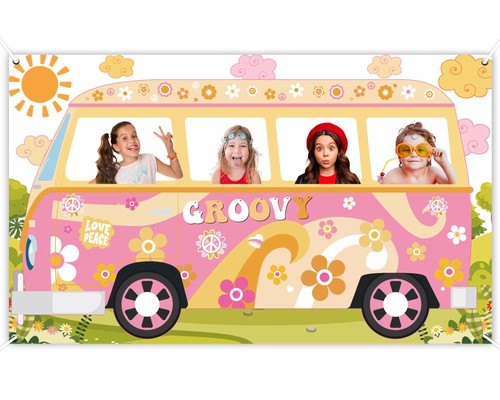 Hippie bus photo - hippie, prop