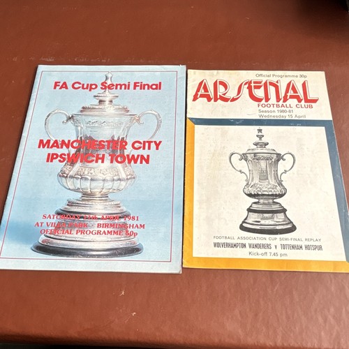 Cup semi final - fa, 1981