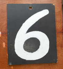 hand made cricket scoreboard