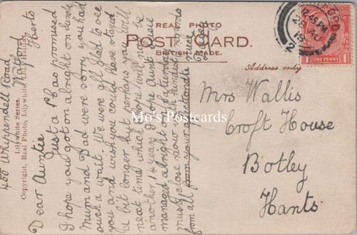 Genealogy postcard wallis - postcard,