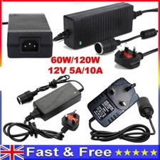 60W/120W Converter Power Adapter 240V Mains To 12V DC Cigarette Lighter Voltage
